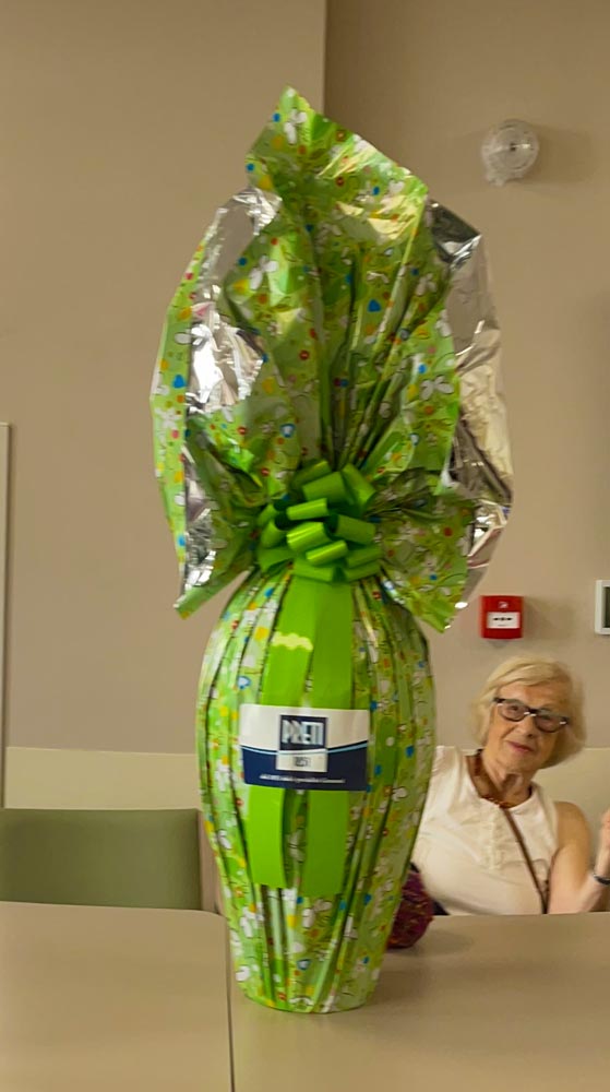 Uovo di Pasqua - Casa di riposo Genova Il Diamante Castelletto